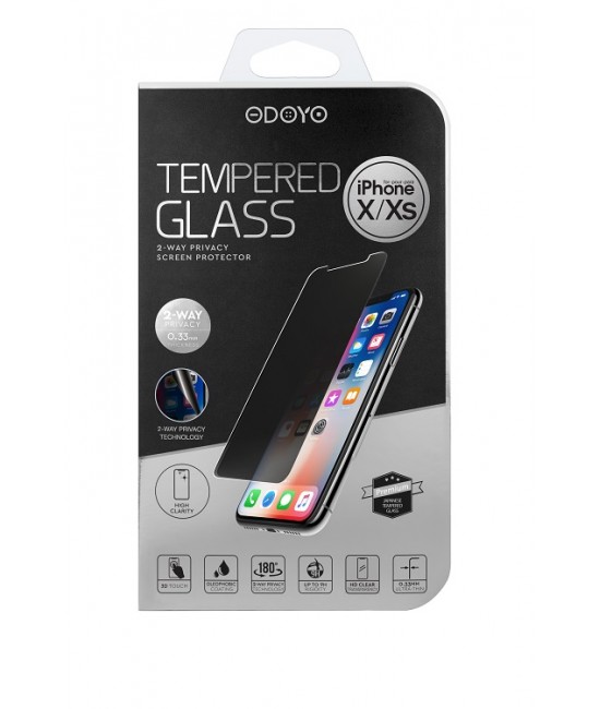 ODOYO SP1202 PRIVACY SCREEN PROTECTOR FOR IPHONE X/XS